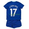 Maillot de Supporter Manchester City Sterling 17 Domicile 2022-23 Pour Enfant